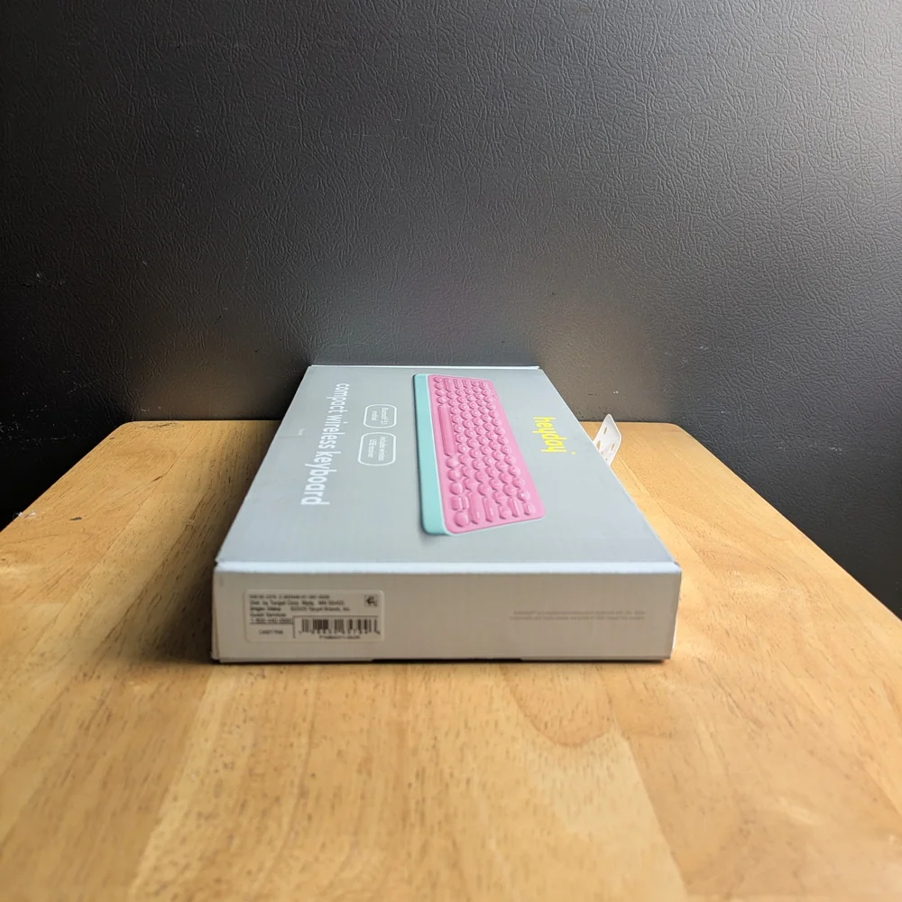 Heyday Pink Compact Wireless Keyboard